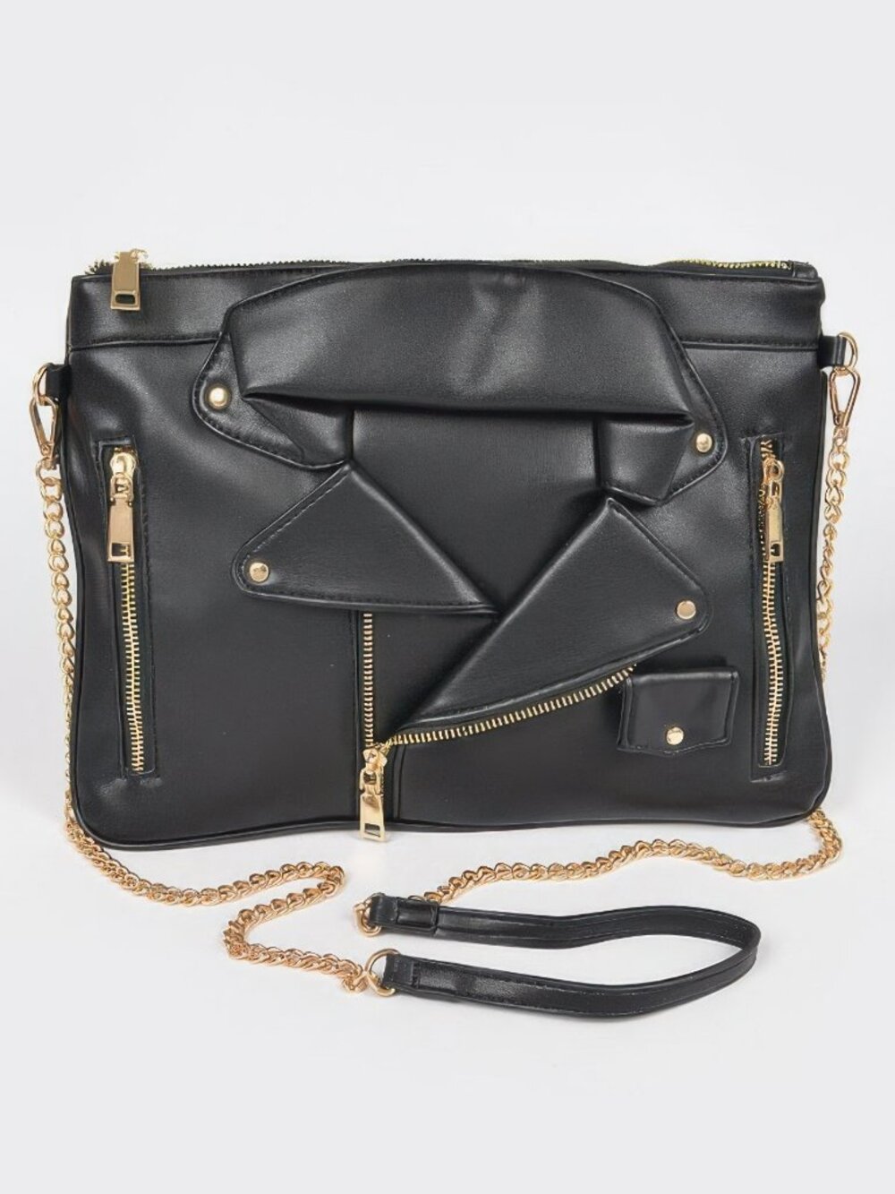 Faux Leather Novelty Bag